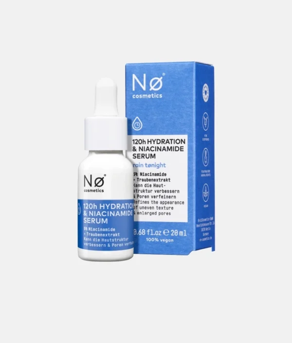 Nø Cosmetics - 120小時保濕 & 菸鹼醯胺精華液