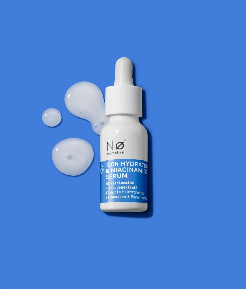 nø cosmetics – 120h hydration & niacinamide serum
