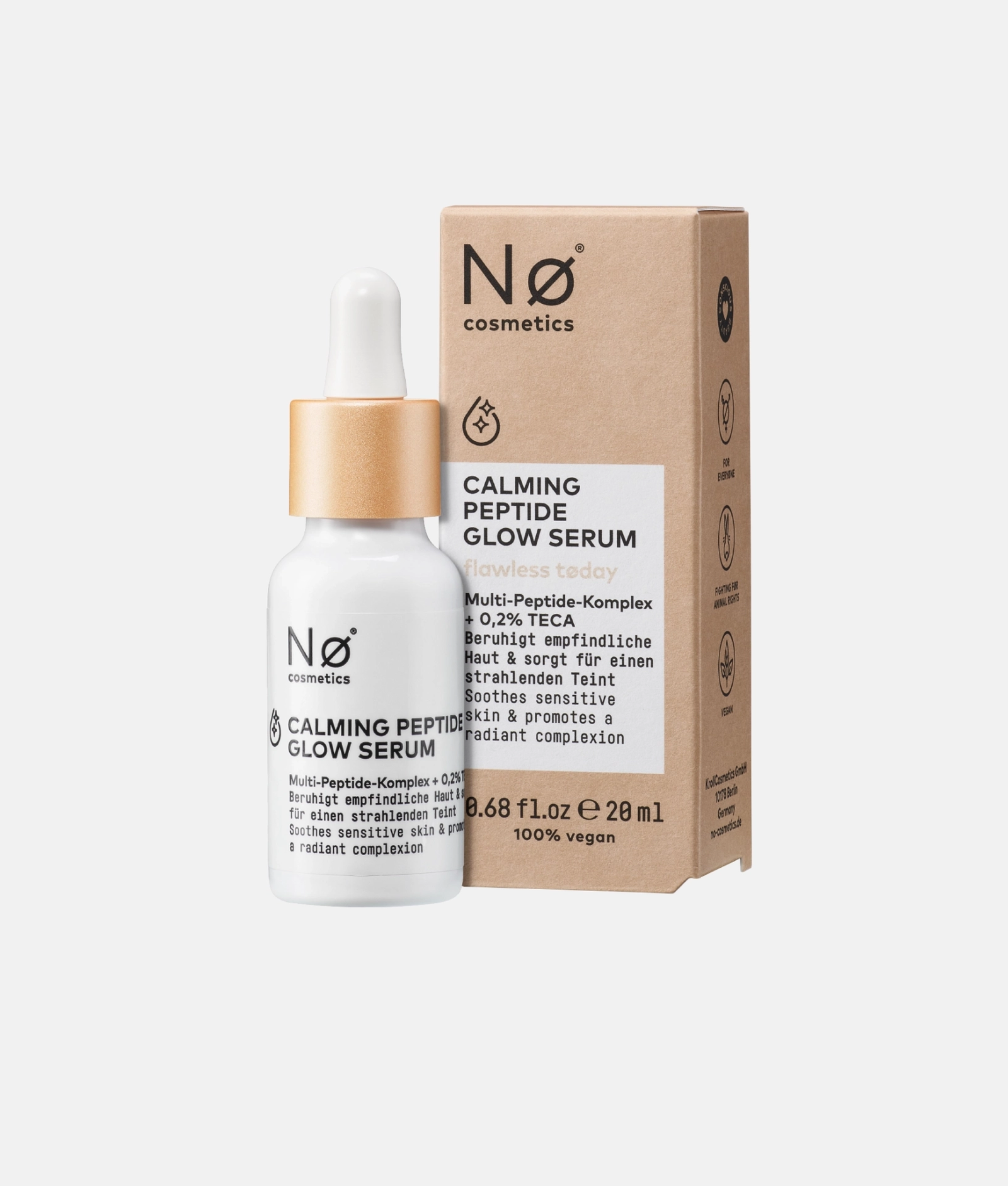 nø cosmetics – Calming Peptide Glow Serum nø cosmetics – Calming Peptide Glow Serum