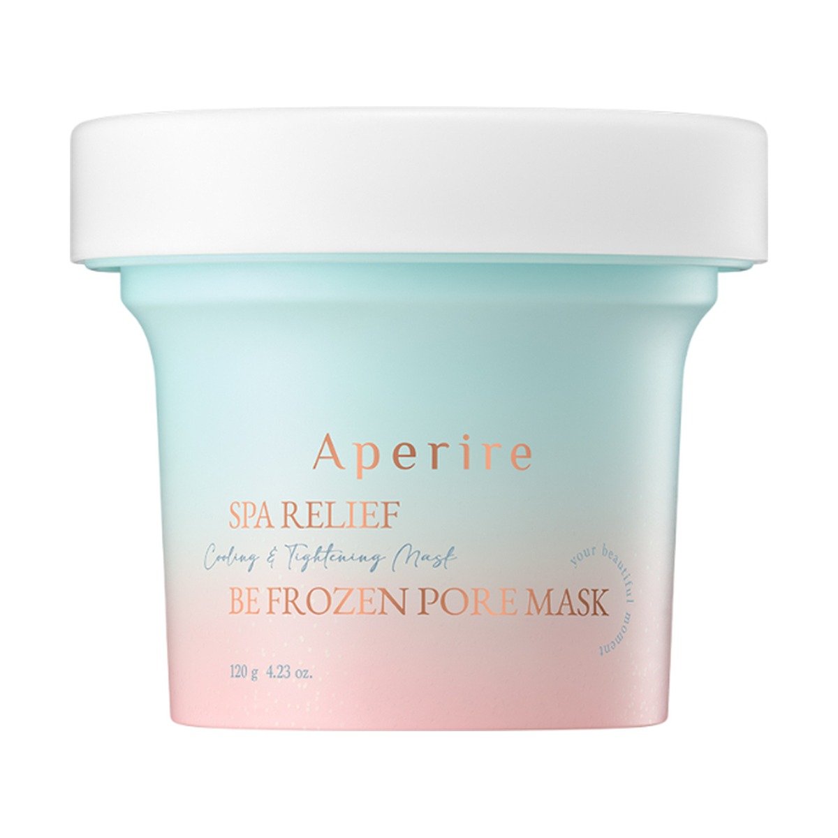 aperire spa relief be frozen pore mask 120g 1 aperire spa relief be frozen pore mask 120g 1
