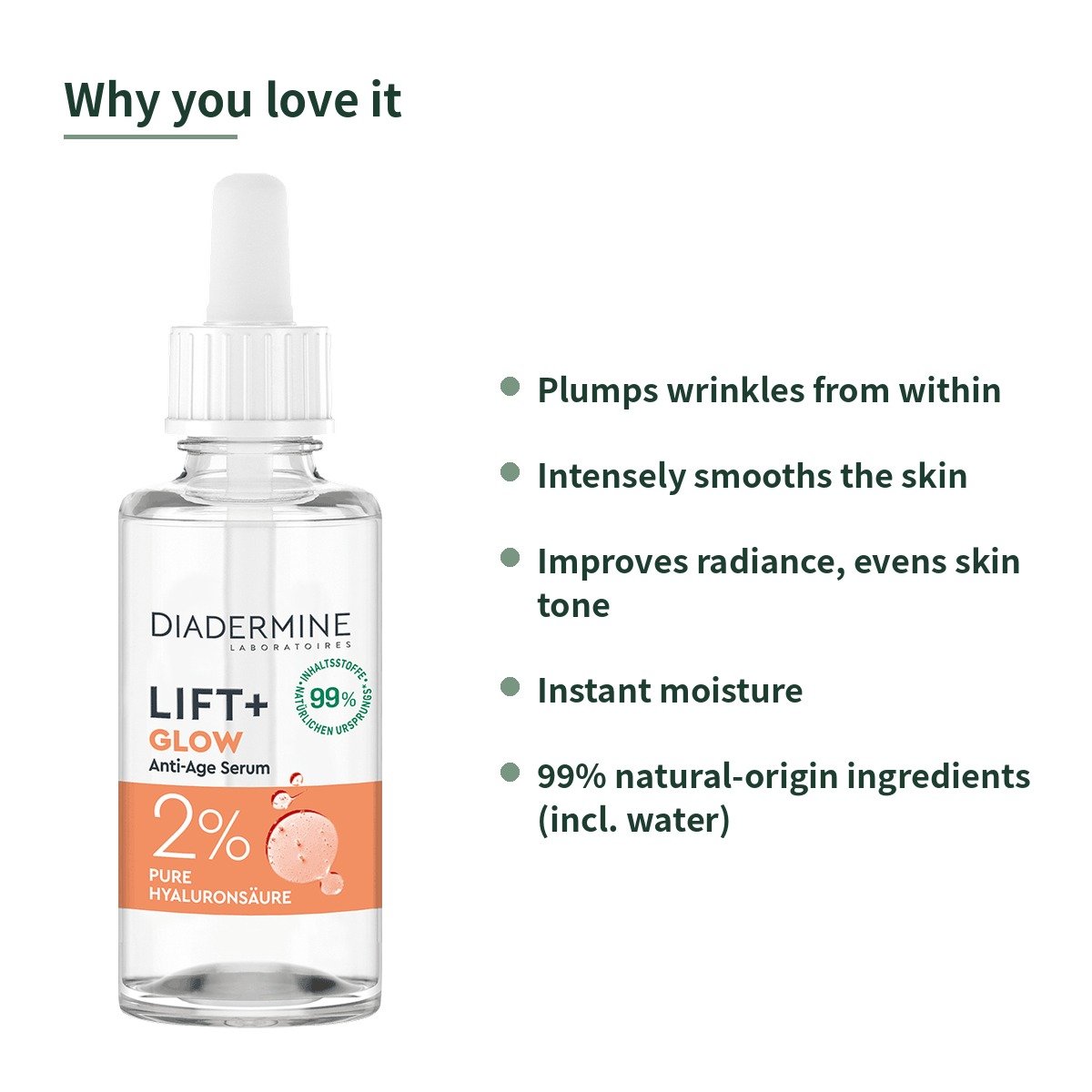 diadermine lift glow anti age serum 2 hyaluronic acid 30ml 4 diadermine lift glow anti age serum 2 hyaluronic acid 30ml 4