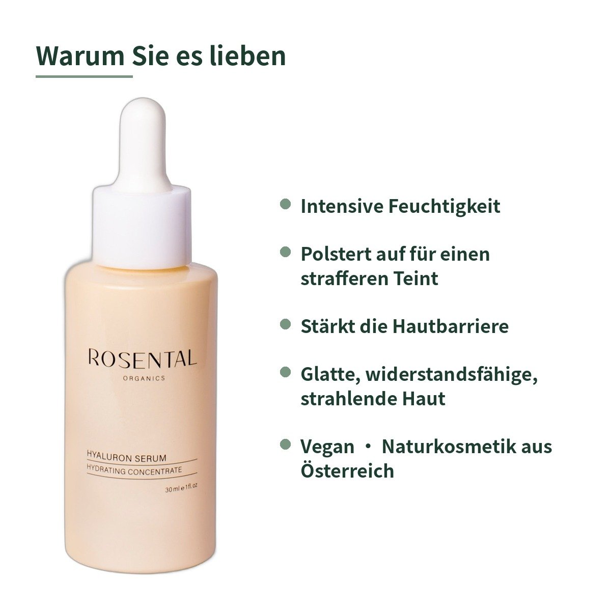rosental organics hyaluron serum slow aging concentrate 30ml 4 de rosental organics hyaluron serum slow aging concentrate 30ml 4 de